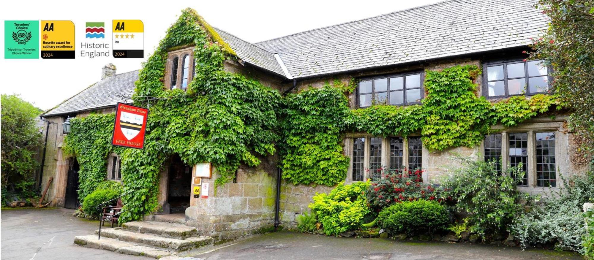 The Oxenham Arms Hotel Devon South Zeal エクステリア 写真