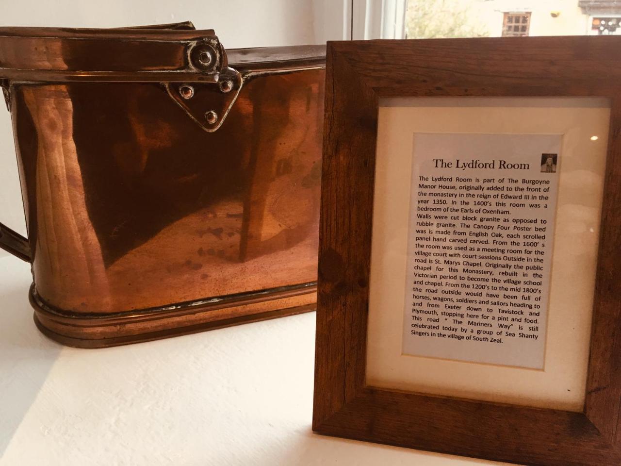 The Oxenham Arms Hotel Devon South Zeal エクステリア 写真