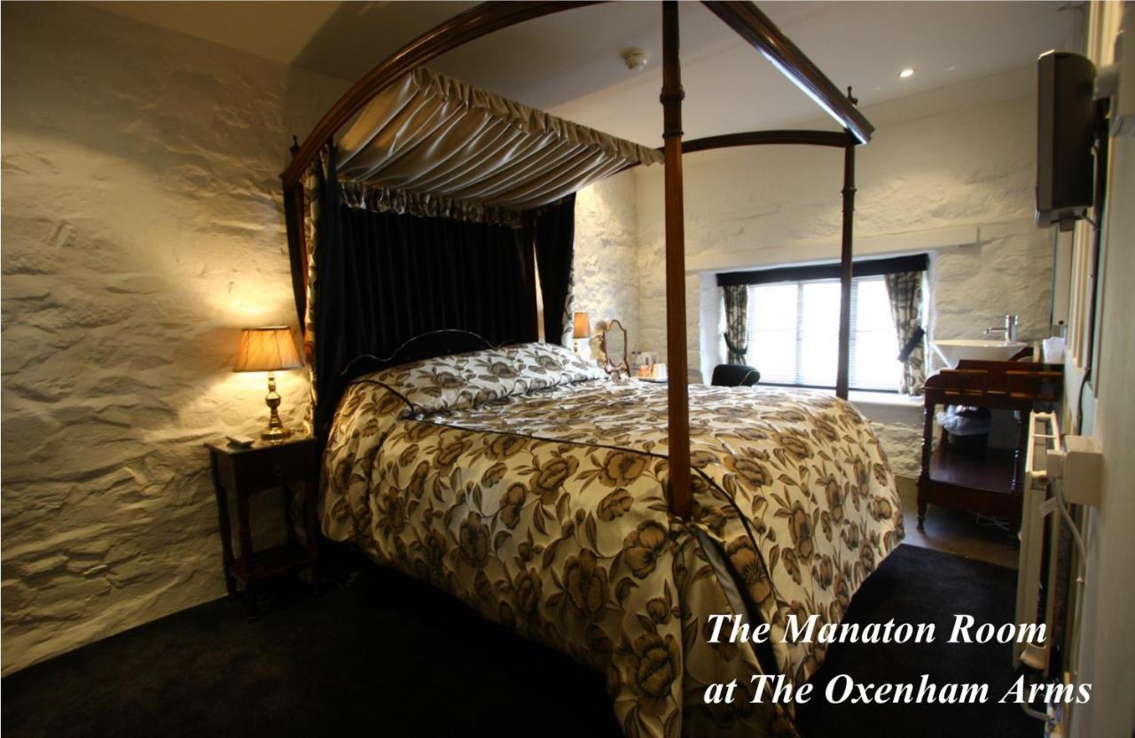 The Oxenham Arms Hotel Devon South Zeal エクステリア 写真